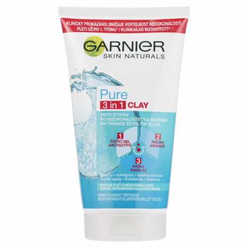 Garnier Skin Naturals Pure arctisztító gél 3 in1 150 ml