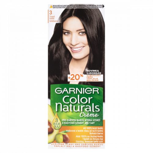 Garnier Color Naturals Tartós hajfesték 3 .0 Sötétbarna