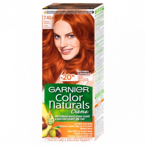 GARNIER COLOR NAT.7.4 ÉRZÉKI RÉZVÖRÖS