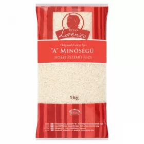 Lorenzo "A" minőségű hosszúszemű rizs 1 kg