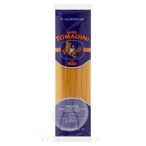 Tomadini durum tészta Spagetti 500g