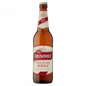 Krušovice Světlé import világos sör 4,2% 0,5 l 