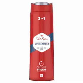   Old Spice Whitewater Férfi Sampon és Tusfürdő, Hosszan Tartó Frissesség, 400 ml
