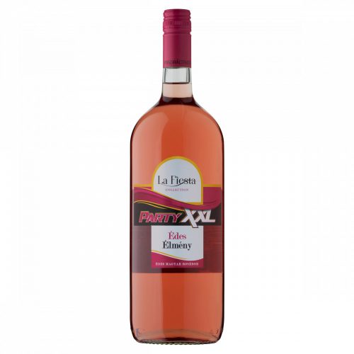 La Fiesta Édes Élmény Party XXL Felső-Magyarországi Cuvée édes magyar rosébor 10,5% 1,5 l