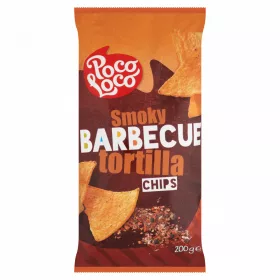   Poco Loco Tortilla barbecue ízesítésű kukoricachips 200 g