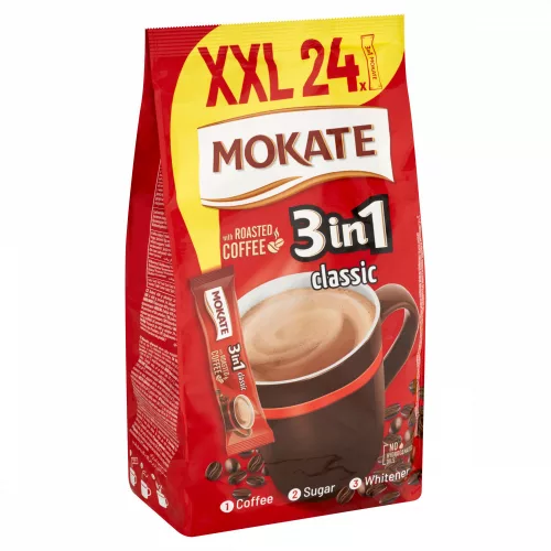 Mokate 3in1 Classic azonnal oldódó kávéspecialitás 24 x 17 g (408 g)