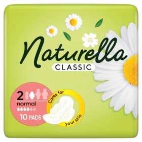   Naturella Classic Normál Camomile Egészségügyi Betét szárnyas betét x10