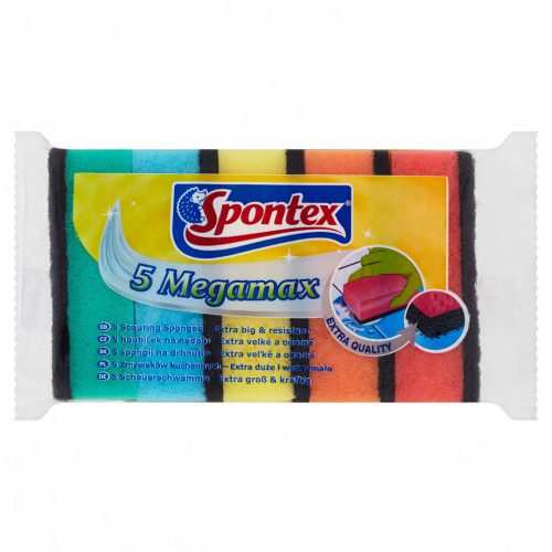 Spontex Megamax dörzsszivacs 5 db