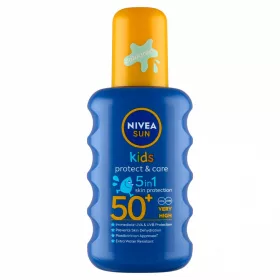   NIVEA SUN Kids hidratáló színezett gyermek napozó spray FF50+ 200 ml
