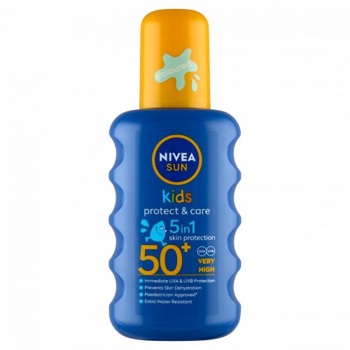 NIVEA SUN Kids hidratáló színezett gyermek napozó spray FF50+ 200 ml