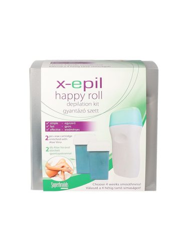 X-Epil Happy roll gyantázószett