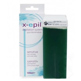 X-Epil gyantapatron 100ml sensitive széles görgőfejjel