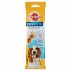 Pedigree DentaStix kiegészítő állateledel 10-25 kg-os, 4 hónapnál idősebb kutyák számára 3 db 77 g