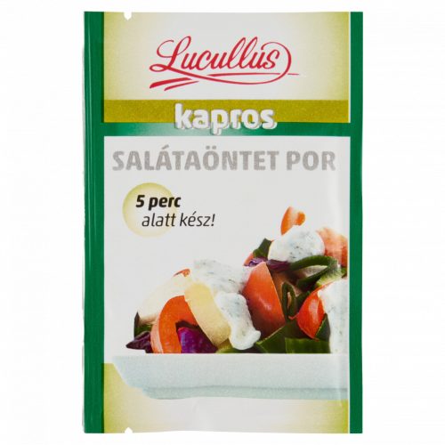 Lucullus kapros salátaöntet por 12 g