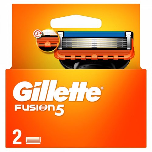 Gillette Fusion5 Pótfejek Férfi Borotvához, 2 db Borotvabetét