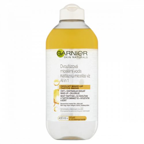 Garnier Skin Naturals Kétfázisú Micellás Víz All In 1 400 ml