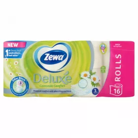   Zewa Deluxe Camomile Comfort toalettpapír 3 rétegű 16 tekercs