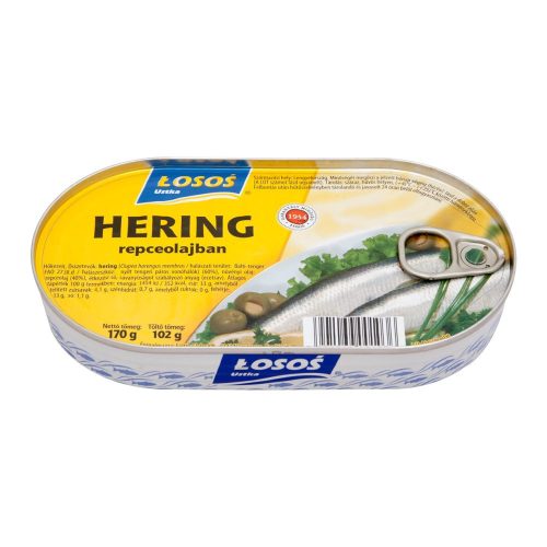 LOSOS hering olajban 170g/16/