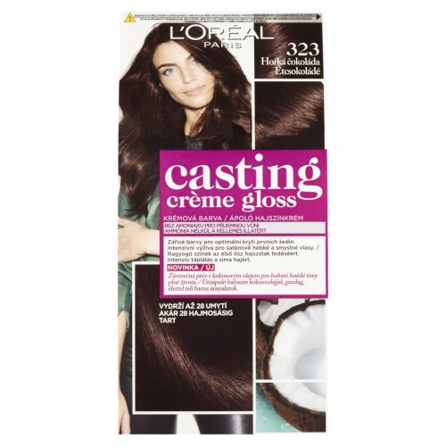 ĽOréal Paris Casting Creme Gloss hajszínező 323 Étcsokoládé 48 +72 +60 ml