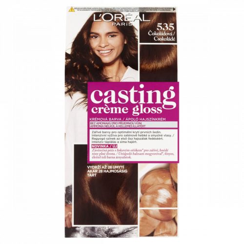 ĽOréal Paris Casting Créme Gloss hajszínező 535 Csokoládé 48 +72 +60 ml