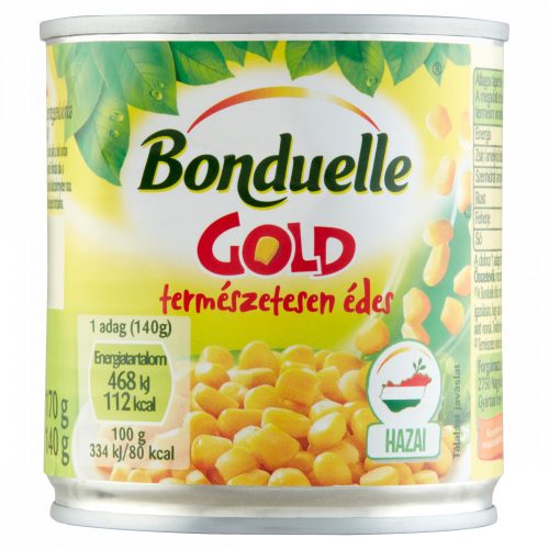 Bonduelle Gold morzsolt csemegekukorica 170 g