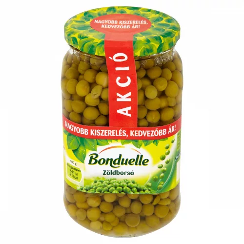 Bonduelle zöldborsó 660 g