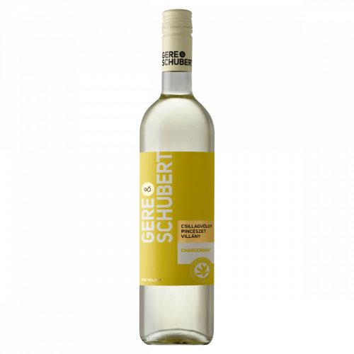 Gere - Schubert Chardonnay száraz fehérbor 12% 0,75 l