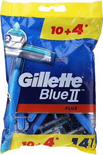 Gillette BlueII Plus Eldobható férfi borotva 10+4db