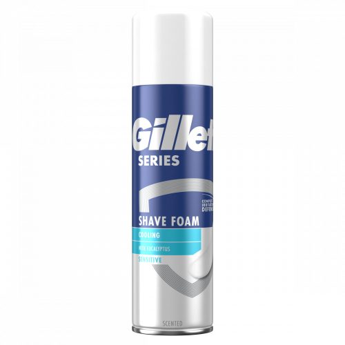 Gillette Series Hűsítő Borotvahab Eukaliptusszal, 250ml