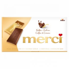   Merci kávés-tejszínes csokoládé fehér csokoládé rétegen 100 g