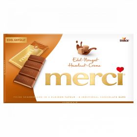 Merci tejcsokoládé mogyorókrémmel töltve 112 g