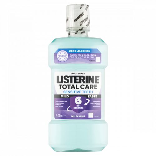 Listerine Total Care Sensitive Teeth Mild Taste szájvíz 500 ml