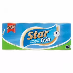 Star Toalettpapír Trio 3 rétegű 10 tek