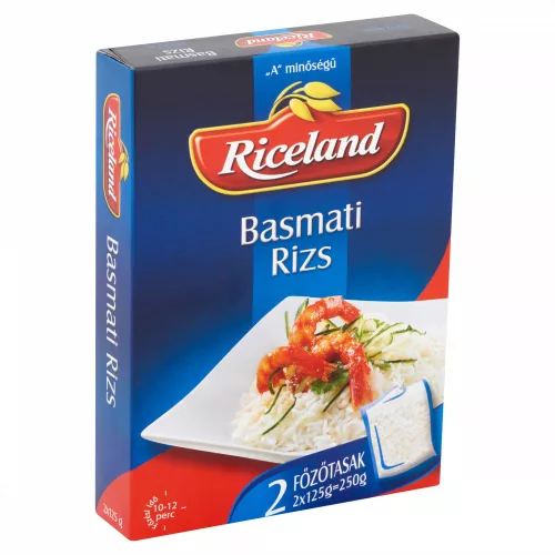 RICELAND BASMATI RIZS 2X125G