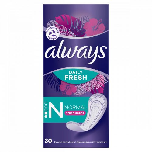 Always Daily Fresh Normal, Friss illattal X Darabos Kiszerelés