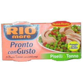   Rio Mare Pronto gusto Tonhal zöldborsóval és paradicsomos 2x160g