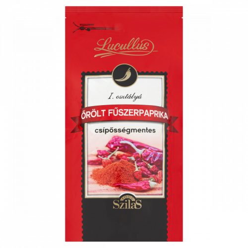 Lucullus I. osztályú csípősségmentes őrölt fűszerpaprika 100 g