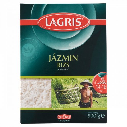 Lagris hosszúszemű jázmin rizs 500 g