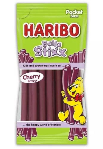 Haribo Balla Stixx Cherry 80g /24 db