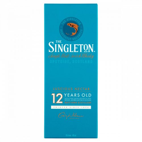 The Singleton of Dufftown 12 éves whisky papír díszdobozban 40% 0,7 l