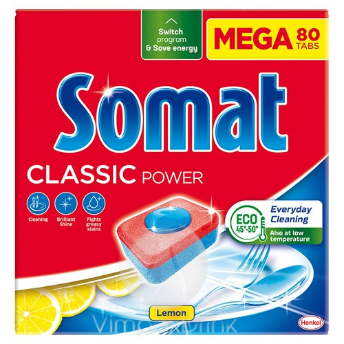 Somat m.gép tabletta 80db Classic k