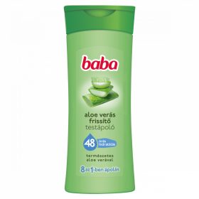 Baba testápoló 400ml Aloe verás frissítő