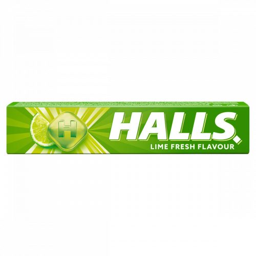 Halls lime-ízű, töltetlen keménycukorka C-vitaminnal 33,5 g