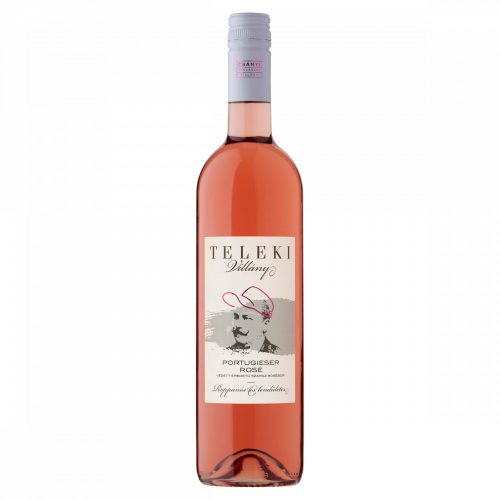 Teleki Villányi Portugieser Rosé classicus száraz rosébor 12% 75 cl