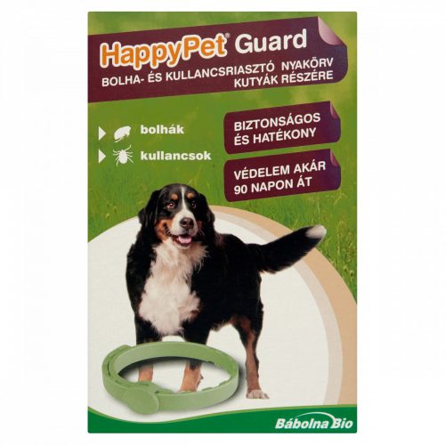 HappyPet Guard bolha- és kullancsriasztó nyakörv kutyák részére