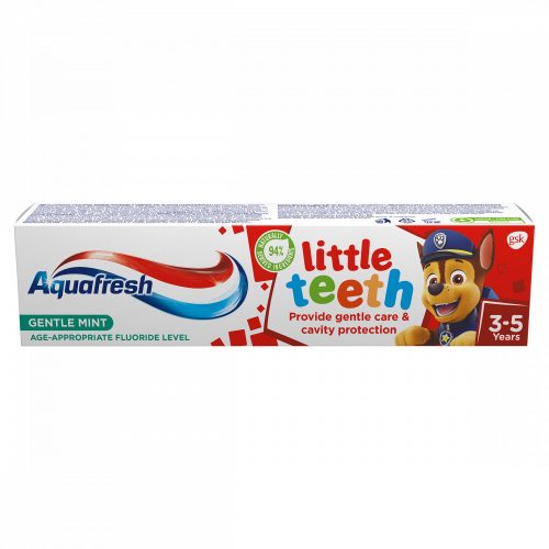 Aquafresh Little Teeth Gentle Mint fluoridos fogkrém 50 ml