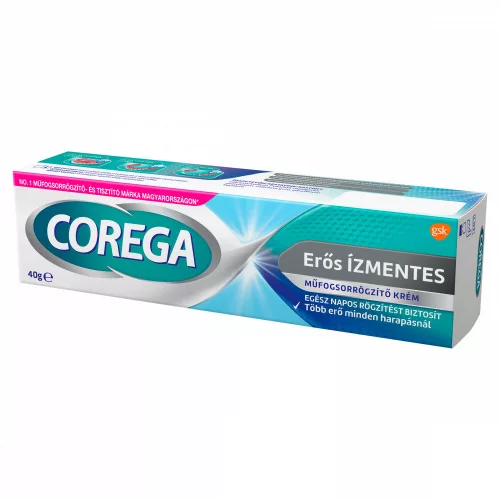 Corega ízmentes műfogsorrögzítő krém 40g