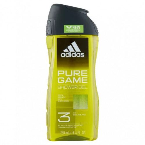 Adidas Man Tusfürdő Pure Game 250 ml