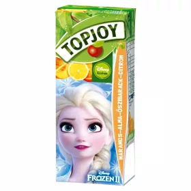   Topjoy szénsavmentes narancs-alma-őszibarack-citrom ital hozzáadott vitaminokkal 200 ml 