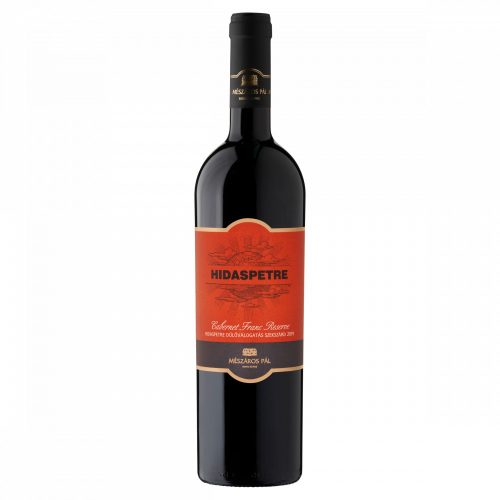 Mészáros Pál Hidaspetre Szekszárdi Cabernet Franc Reserve száraz vörösbor 14,5% 0,75 l